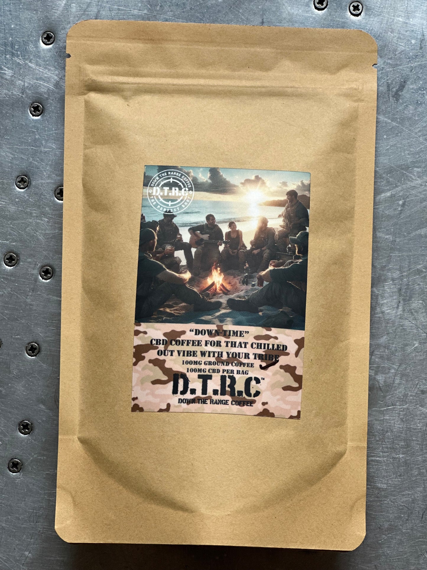 Down Time (Stand Easy) CBD Coffee infused bags - Down The Range Coffee