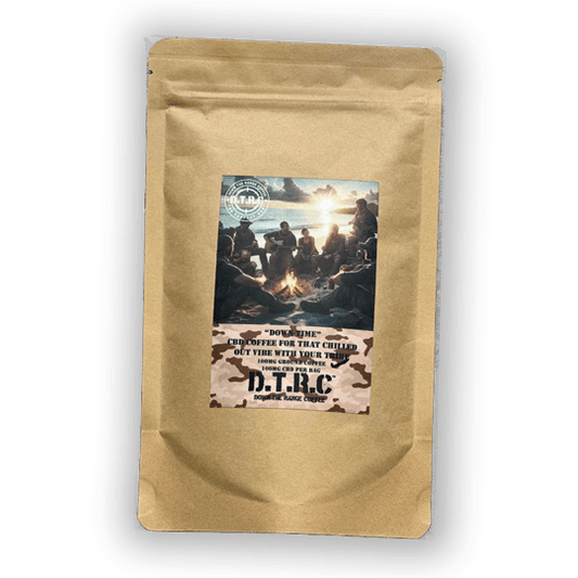 Down Time (Stand Easy) CBD Coffee infused bags - Down The Range Coffee